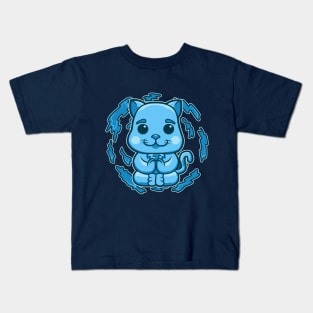 Water Cat Kids T-Shirt